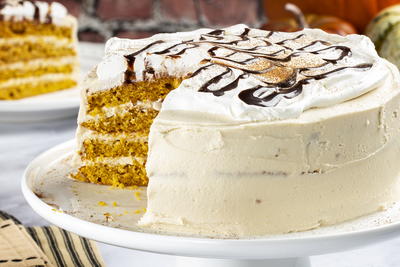 Pumpkin Spice Latte Cake