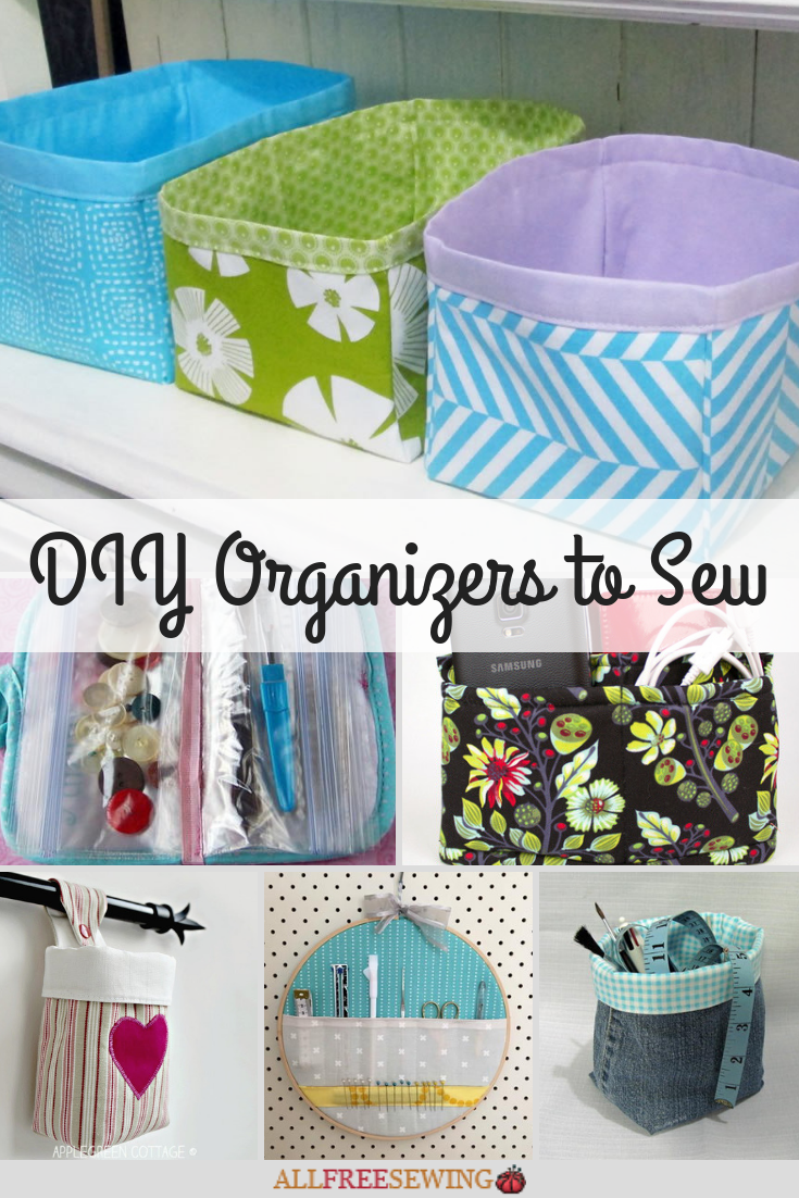 100+ Free Sewing Patterns for Organizers