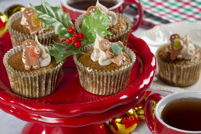 Mrs. Claus' Famous Cupcakes