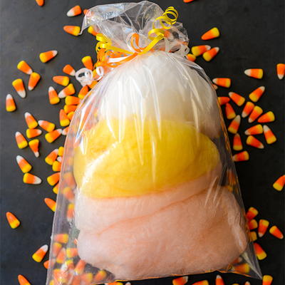 Candy Corn Cotton Candy