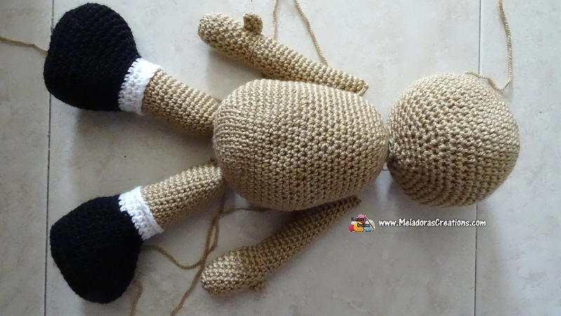 Basic Amigurumi Body | AllFreeCrochet.com