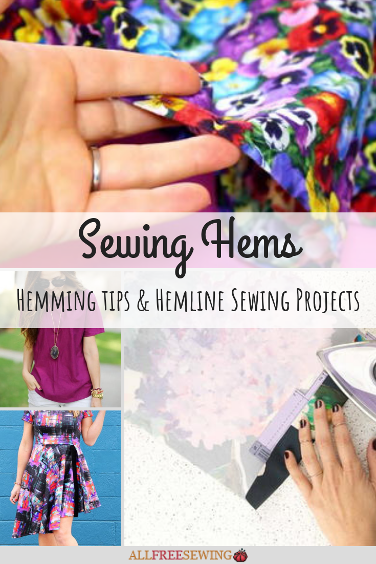 Sewing Hems: 33 Hemming Tips & Hemline Sewing Projects | AllFreeSewing.com