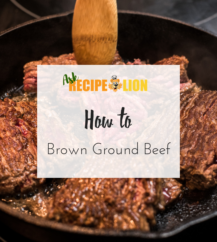 How to Brown Ground Beef | RecipeLion.com