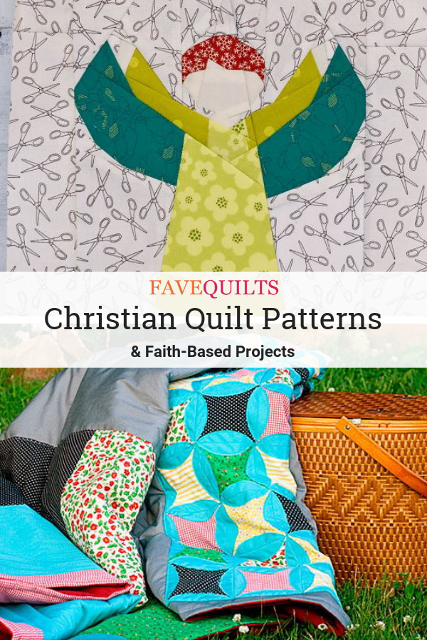 12+ Free Christian Quilt Patterns | FaveQuilts.com 12-free-christian-quilt-patterns-favequilts-com