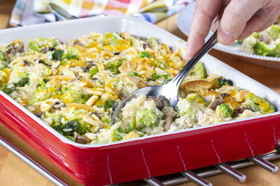 Broccoli Cheddar Casserole