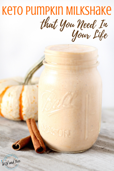 Keto Pumpkin Milkshake