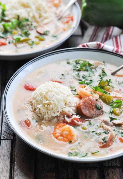 Healthy Slow Cooker Gumbo