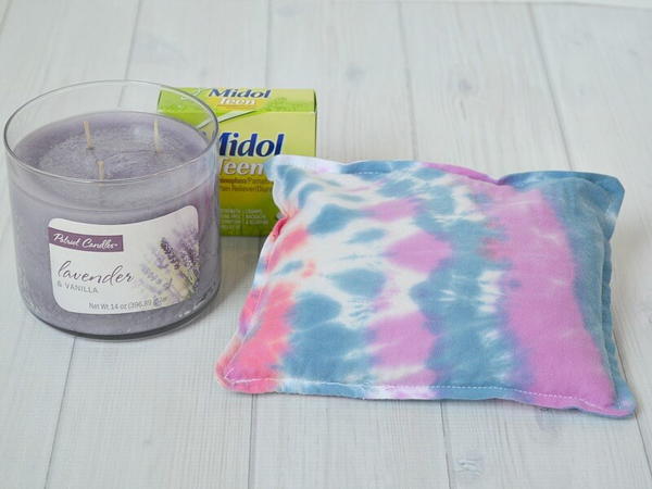Tie Dyed Rice Heat Pack and Care Pack