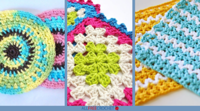 47 Free Crochet Dishcloth Patterns