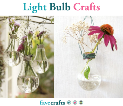 12+ Light Bulb Crafts