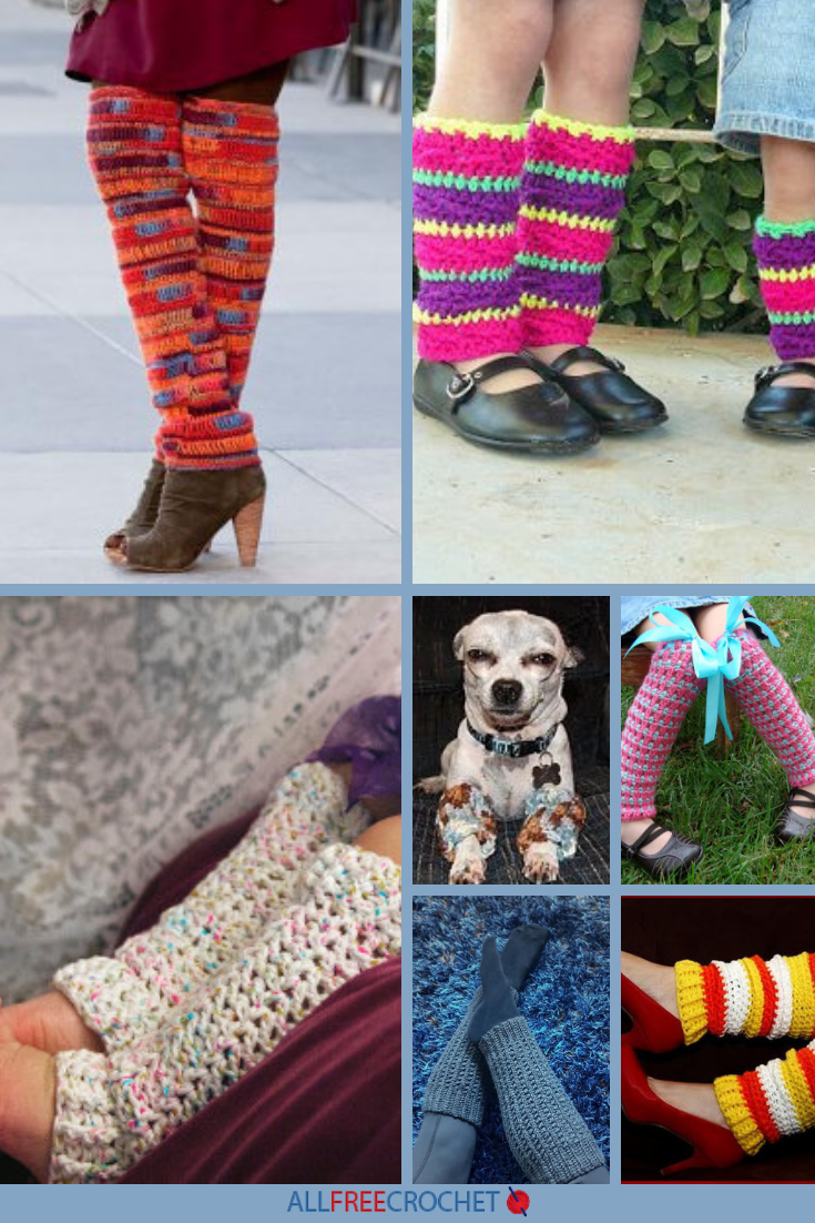Easy Crochet Leg Warmers • The Crafty Mummy