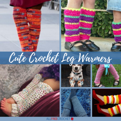 How to Crochet Legwarmers: FREE Pattern!