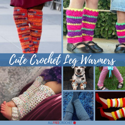 25 Cute (& Free!) Crochet Leg Warmer Patterns