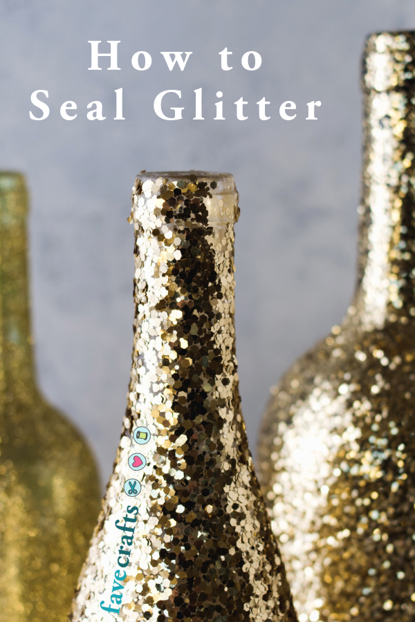 How to Seal Glitter Pinterest Image