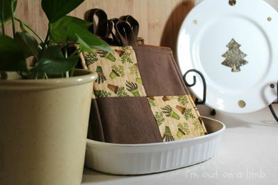 Easy No Binding Pot Holders