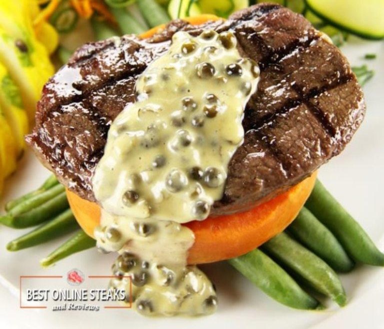 Peppercorn Steak Recipe | RecipeLion.com