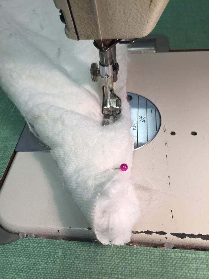 Faux Fur Tabletop Christmas Trees