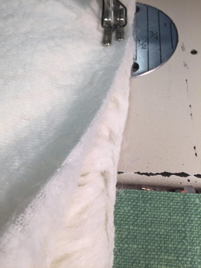 Faux Fur Tabletop Christmas Trees