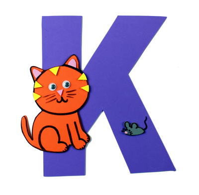 K is for Kitten - Letter K Craft