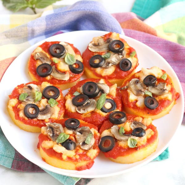 Mini Polenta Pizza