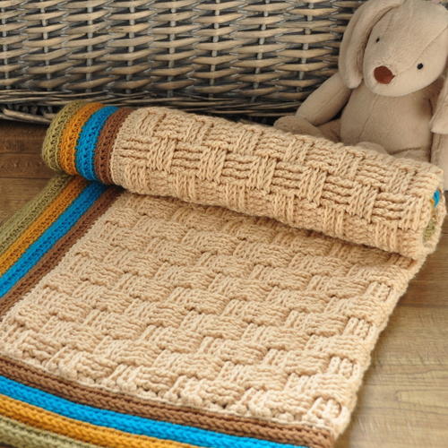 The Retro Baby Blanket