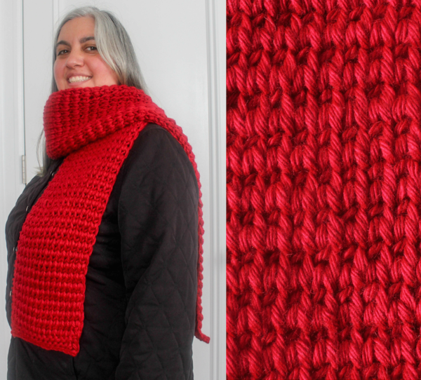 15 Free Tunisian Crochet Scarf Patterns