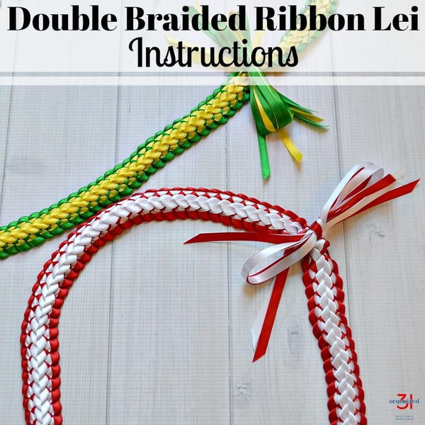 Double Braided Ribbon Lei Tutorial