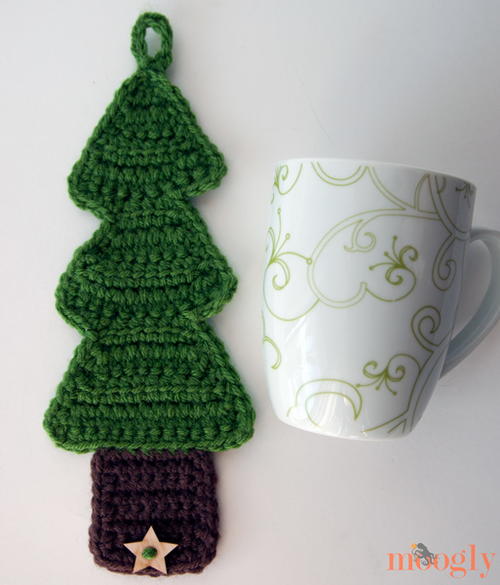 Christmas Tree Crochet Cozy