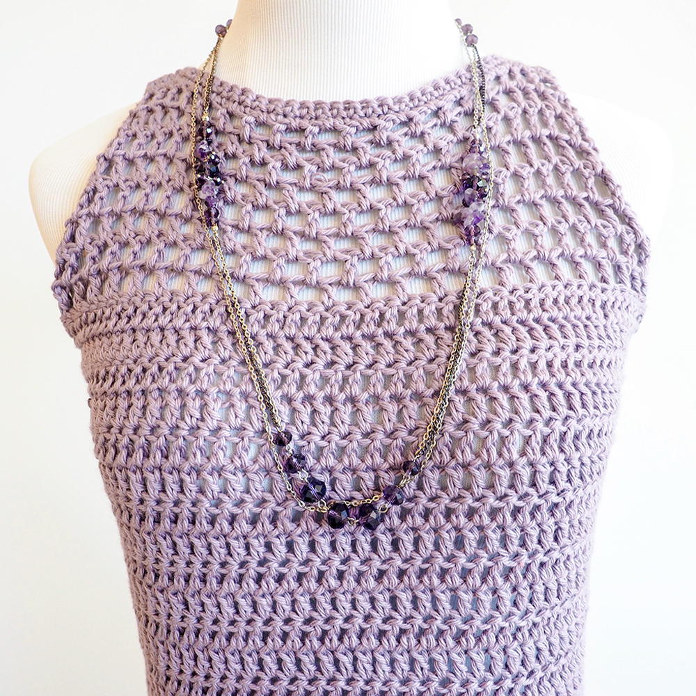 Light Crochet Tank Top Crochet Pattern