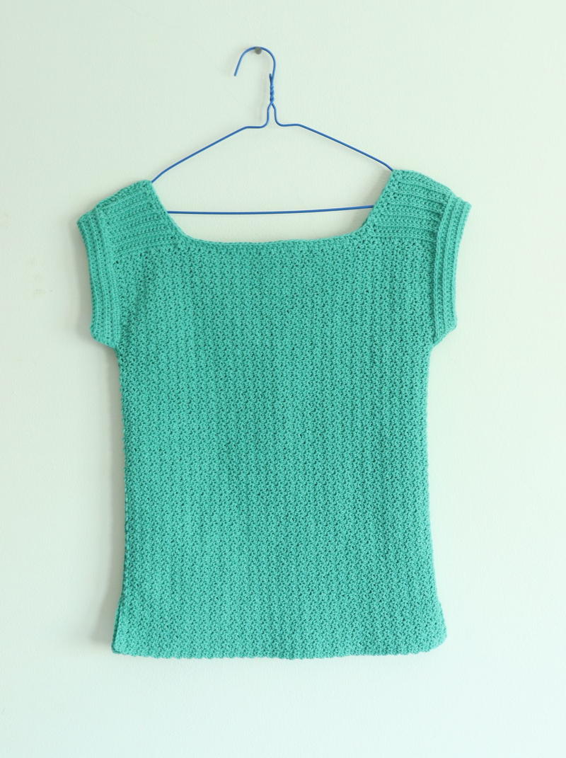 Pretty Stitch Top | AllFreeCrochet.com