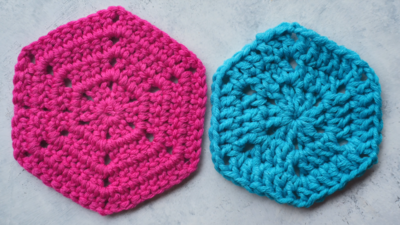 How to Crochet a Hexagon