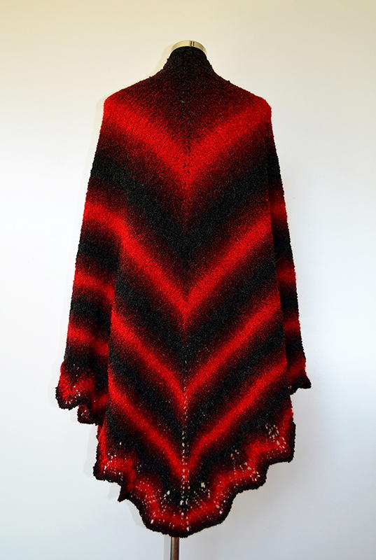 Blood Bat Shawl