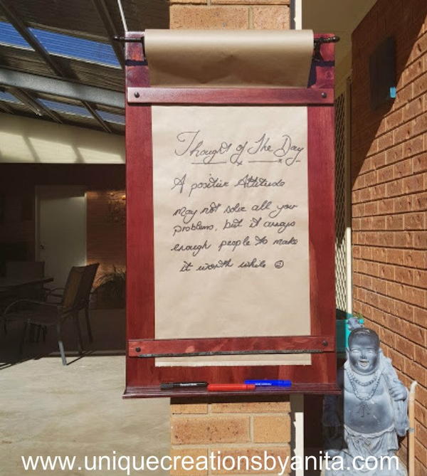 DIY Kitchen Notice Board