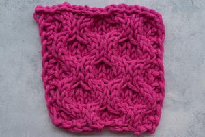 How to Knit the Honeycomb Stitch