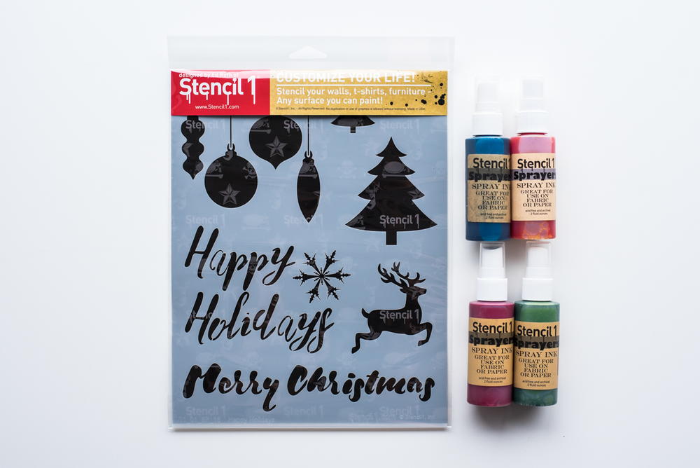 Holiday Stencil Sheet Pack | AllFreeHolidayCrafts.com