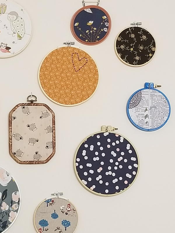 Embroidery Hoop Wall Art