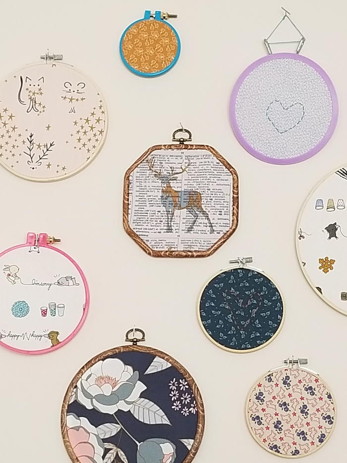 Easiest Ever Embroidery Hoop Wall Art (Tutorial)