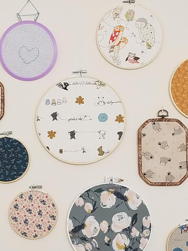Easiest Ever Embroidery Hoop Wall Art (Tutorial) | AllFreeSewing.com