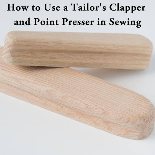 How to Use a Tailor's Clapper and Point Presser in Sewing | FaveCrafts.com