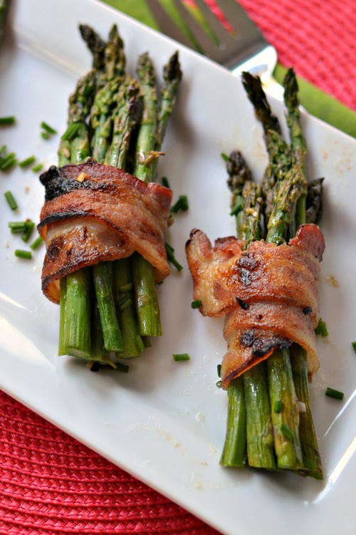 Oven Bacon Wrapped Asparagus | RecipeLion.com