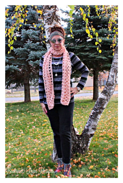 Amazing Grace Lace Scarf