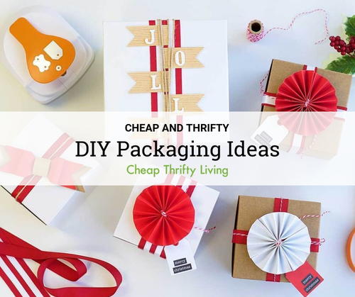 14 DIY Packaging Ideas | CheapThriftyLiving.com