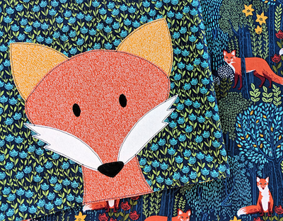 Crafty Fox Receiving Blanket Pattern