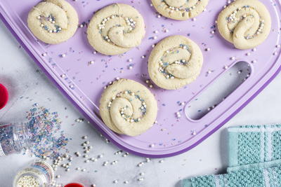 Baby Shower Shortbread Cookies