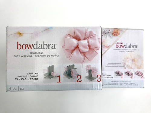 Bowdabra Bow Maker Complete with Ribbon Great Starter Pack for Perfect Bows
