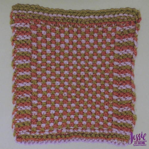 Linen Stitch Square