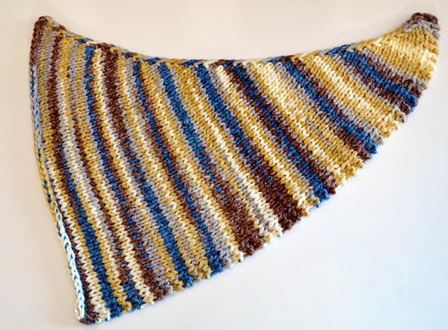 Blue Mountain Bulky Shawl