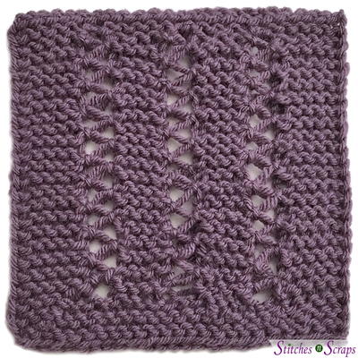Rows of Ease Blanket Square