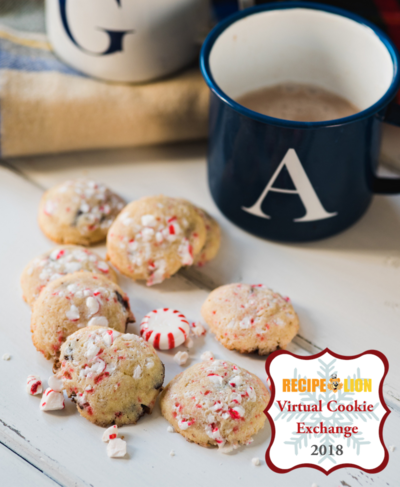 Peppermint Crunch Cookies + RecipeLion Virtual Cookie Exchange!