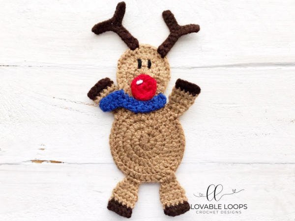 Reindeer Applique